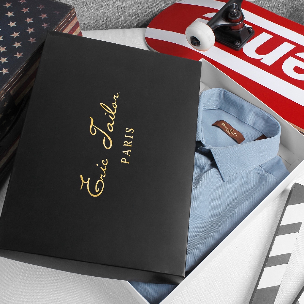 Sơ mi nam Cao Cấp Eric Tailor vải Texture chéo , áo sơ mi công sở co giãn SMET29 - Leo Vatino | BigBuy360 - bigbuy360.vn