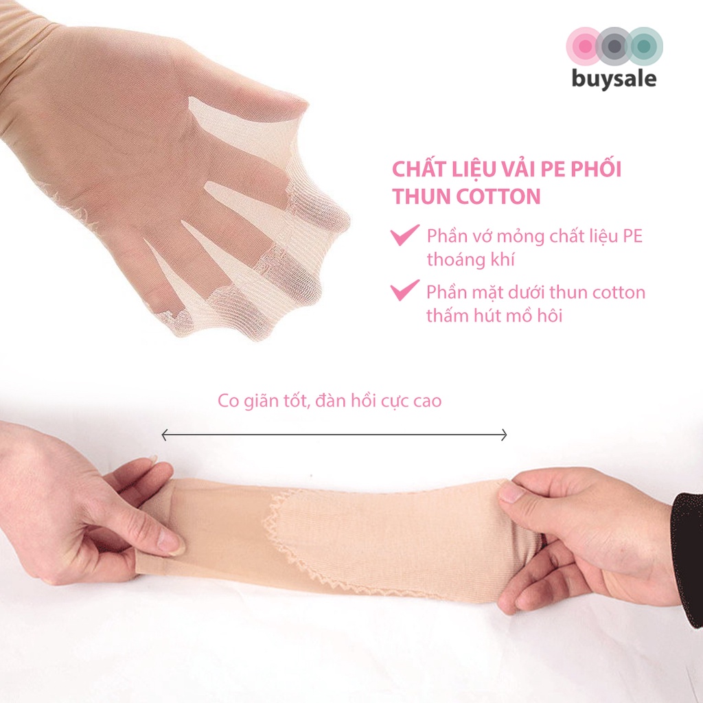 Vớ da mặt đế dày bằng cotton chống trơn trượt bảo vệ làn da chân khỏi khô ráp - Buysales - BSPK249