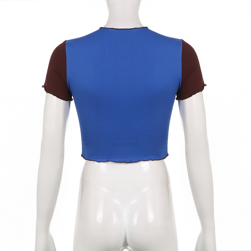 Áo Thun Ngắn Tay Cổ Tròn In Hình Trái Tim Thời Trang Dành Cho Nữ