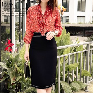 Áo kiểu công sở đẹp G32 CÓ BIGSIZE dễ phối các loại chân váy hoặc quần thời trang - GEM Fashion