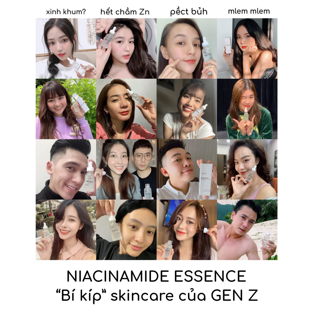 Niacinamide Essence ZEE ZEE skincare - Tinh Chất Dưỡng Sáng Da, Làm Mờ Tàn Nhang, Thâm Mụn, Ngừa Lão Hóa