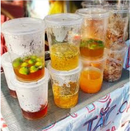 Cốc nhựa 1 lít /Cốc thử, nhỏ 60ml /Cốc 700ml, đáy bằng
