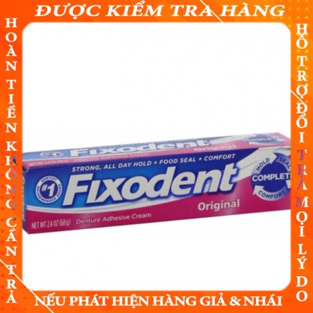Keo Dán Hàm Răng Giả Fixodent 68g (1 tuýp) nghiemdinh