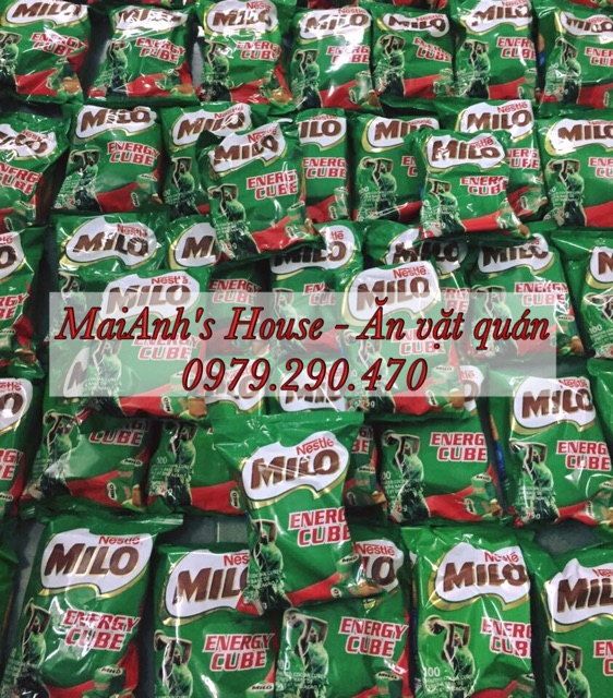 Combo 10 viên Rainbow Cube các vị Milo và Cheese siêu hot hit