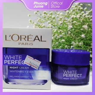 [ CHÍNH HÃNG ] Kem dưỡng da LOREAL WHITE PERFECT CLINICAL OVERNIGHT/DAY TREATMENT 50ML 💯💯