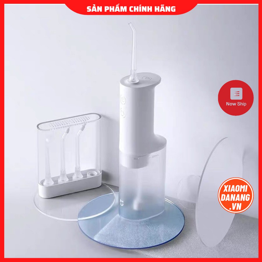 Tăm nước Xiaomi Flosser MIJIA Electric 4 đầu vòi - Model 2020