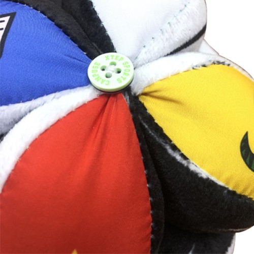 Bóng múi cho bé PiPoVietnam - Bóng múi luyện chân Chủ đề Đông Hồ - Đồ chơi bóng vải Montessori Vietnamese Art