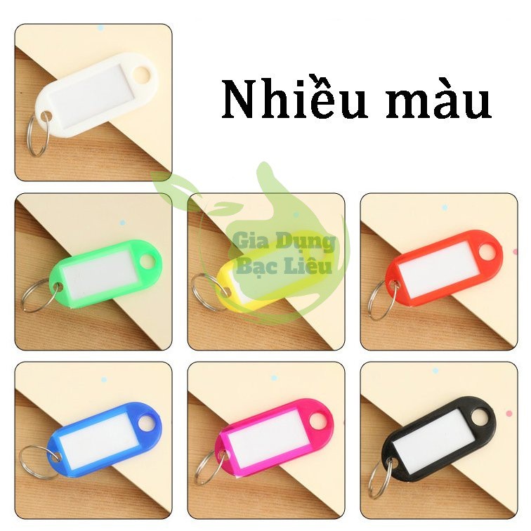 Name tag vali - thẻ ghi chú, ghi nhớ móc chìa khóa đa năng, thẻ đeo đánh dấu bảng tên cho học sinh, nhân viên