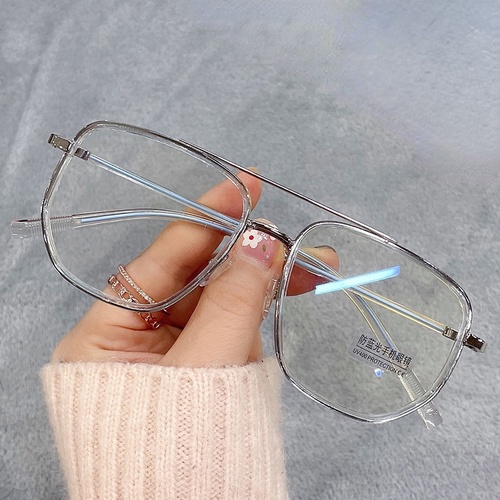 Mắt Kính Gọng Kim Loại Chống Ánh Sáng Xanh Thời Trang