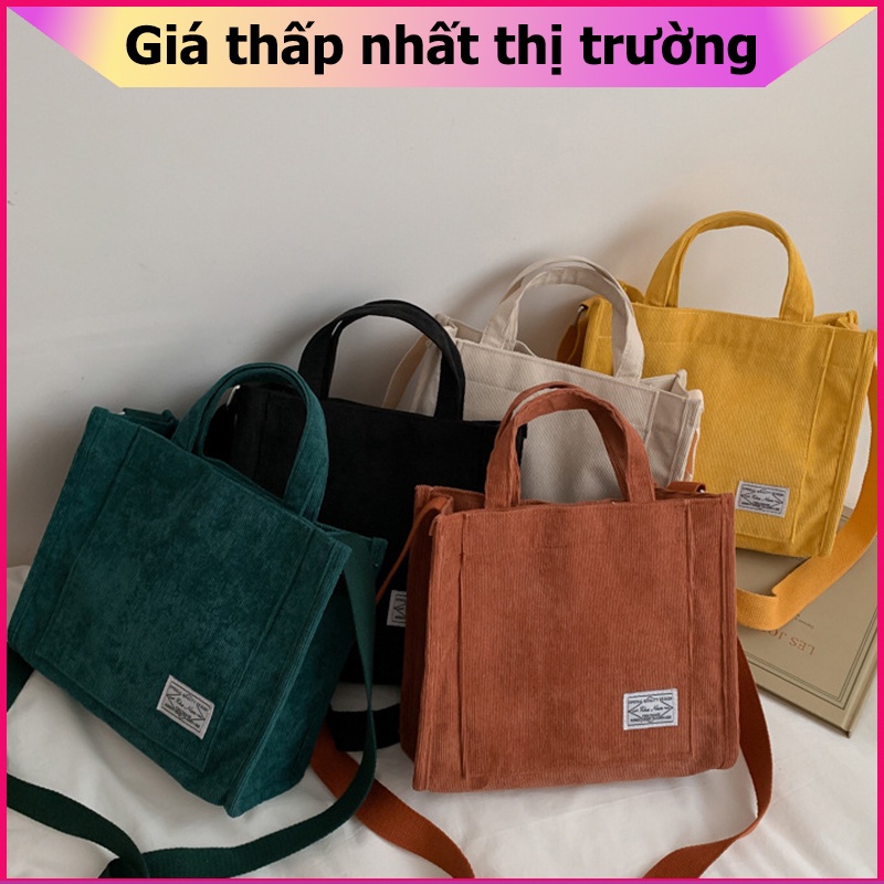 Túi Đeo Chéo 💖 𝑭𝑹𝑬𝑬𝑺𝑯𝑰𝑷 💖Vai Có Khóa Kéo Chất Liệu Cotton Và Vải Bố Thân Thiện Với Môi Trường MIHAN1 Cho Nữ