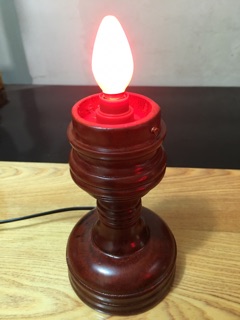 Đèn Thờ Gỗ Tràm Vàng