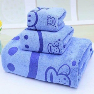 Bộ 3 Khăn Tắm 1M4 (loại dày)