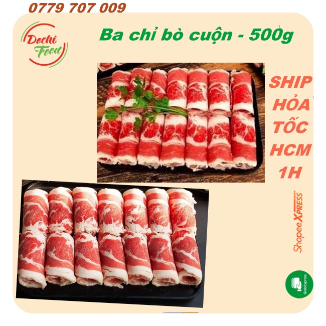 Ba chỉ bò Mỹ Excel 500g - HCM