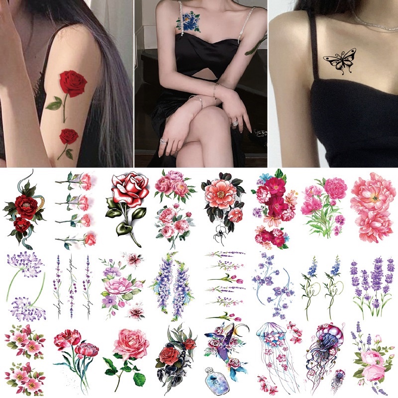 Hình Xăm Dán Họa Tiết Động Vật Hoang Dã Tươi Mới Đẹp Mắt