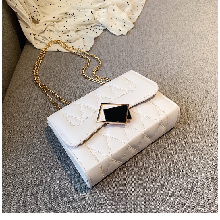 Túi Đeo Chéo Nữ Viền Cong Khóa Gương Lệch TT 51 | BigBuy360 - bigbuy360.vn