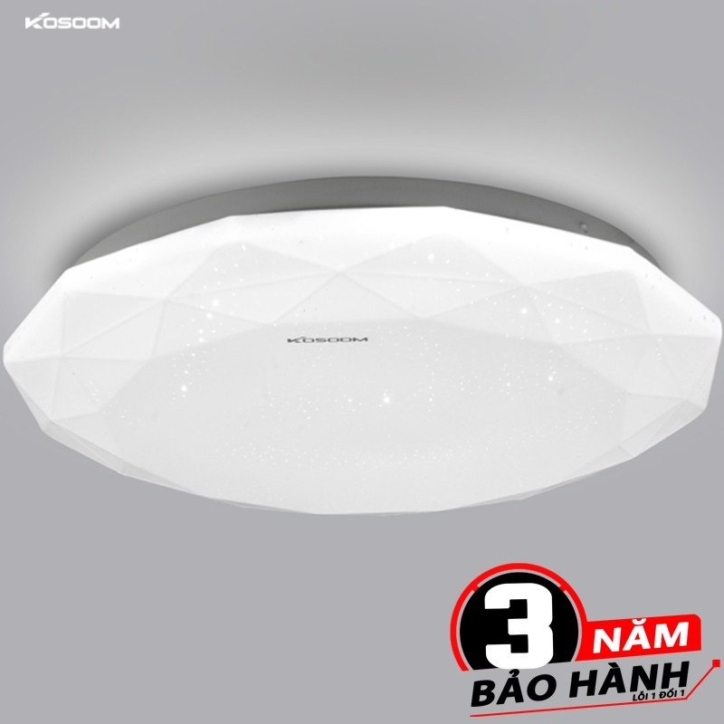 Đèn ốp trần trang trí Kosoom 14W tiết kiện điện, BH 3 năm đổi mới