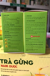 Trà gừng Nam Dược