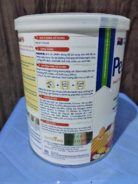 Sữa bột PediaBulk số 2, lon 400g