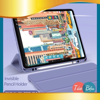 [Cực Hot] [Bản cao cấp] Bao da ipad siêu chống sốc Flip Cover Có Khay Đựng Bút
