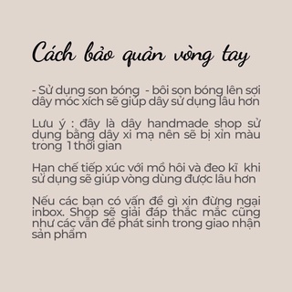 Vòng tay hạt cườm  Taehyung BTS 💕