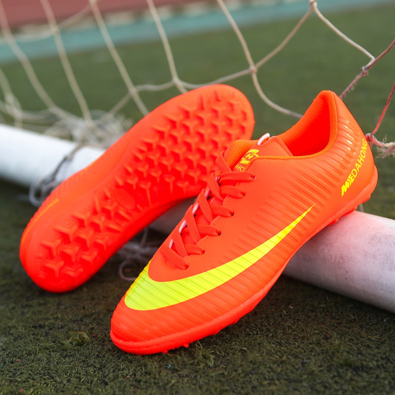 Giày bóng đá nam Bóng đá Trẻ em Người lớn Futsal Lawn Kích thước thể thao ngoài trời:32-44