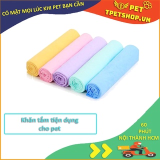 Khăn tắm cho thú cưng,khăn tắm cho chó mèo