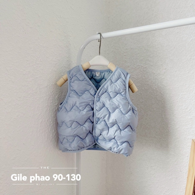 Áo phao sỉ lẻ siêu nhẹ cổ tròn quảng châu cho bé 8-22kg