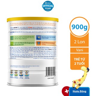 Combo 2 lon sữa bột Abbott Grow 4 (trên 2 tuổi) 900g