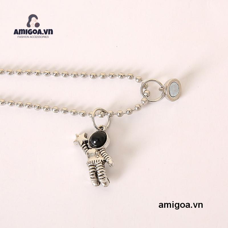 ✨✨Vòng cổ mặt hình phi hành gia độc đáo cho cả nam và nữ