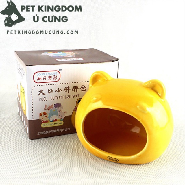 Nhà ngủ mèo sứ cho hamster