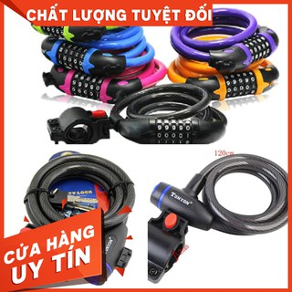 [GIÁ SỈ] KHÓA DÂY CHÌA, KHÓA SỐ XE ĐẠP, XE MÁY TONYON [SALE]