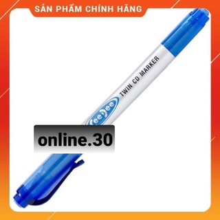 Bút lông dầu CD MARKER 2 đầu TL PM 04 nét nhỏ (xanh, đỏ, đen )