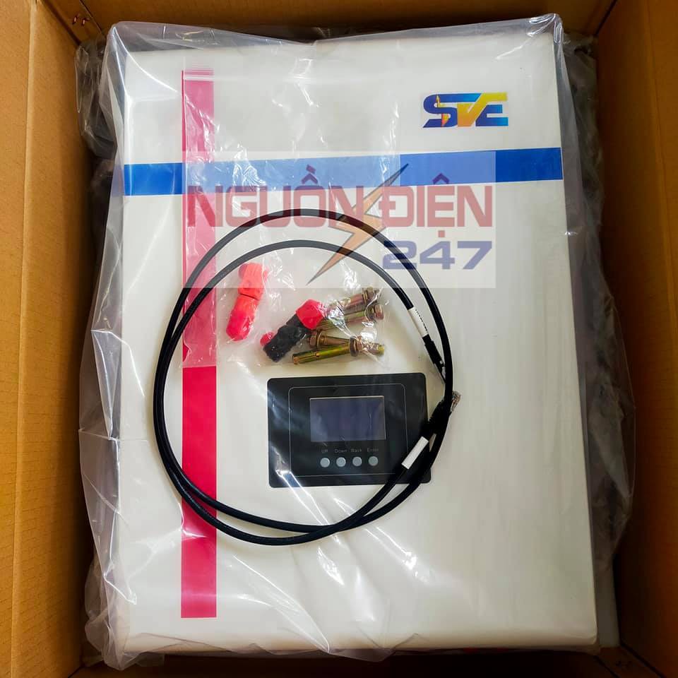 Pin lithium lưu trữ hiệu SVE 48100, 48v-100ah dạng treo tường