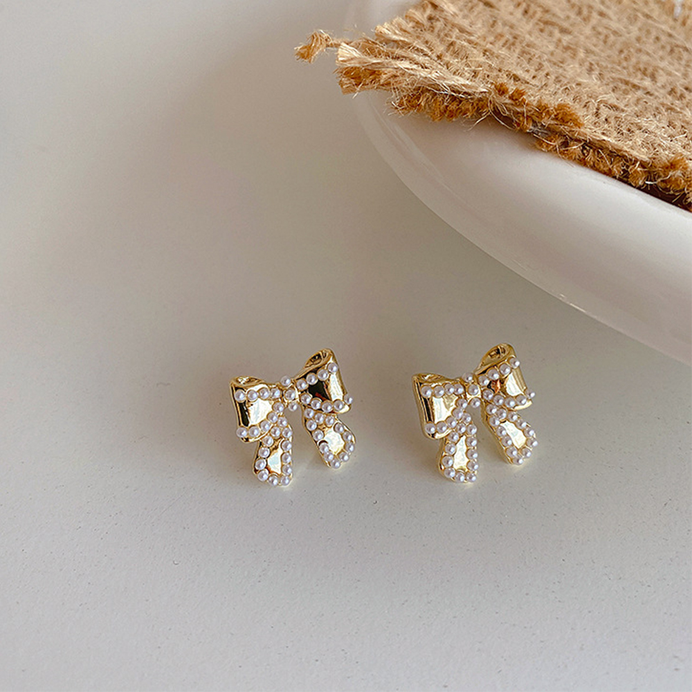 Cặp Bông Tai Ngọc Trai Giả Thời Trang Nữ