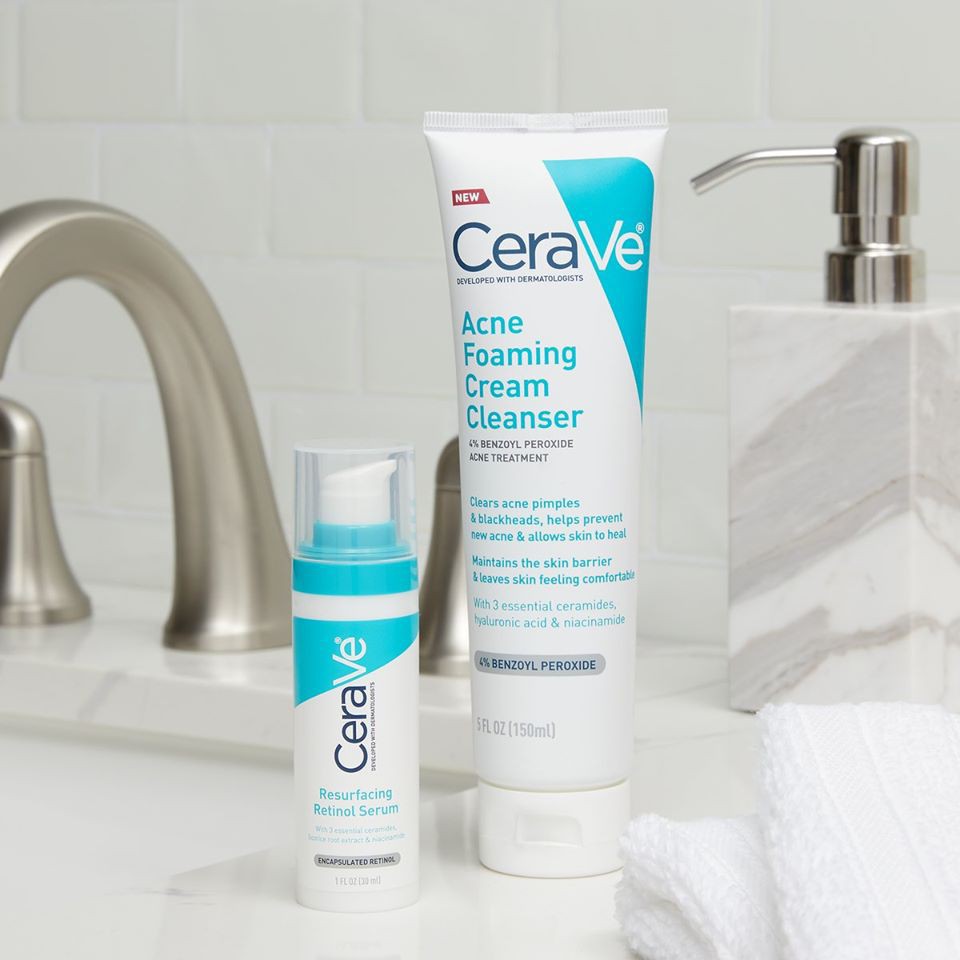 Serum tái tạo Cerave Resurfacing Retinol Serum 30ml (chuẩn Mỹ)