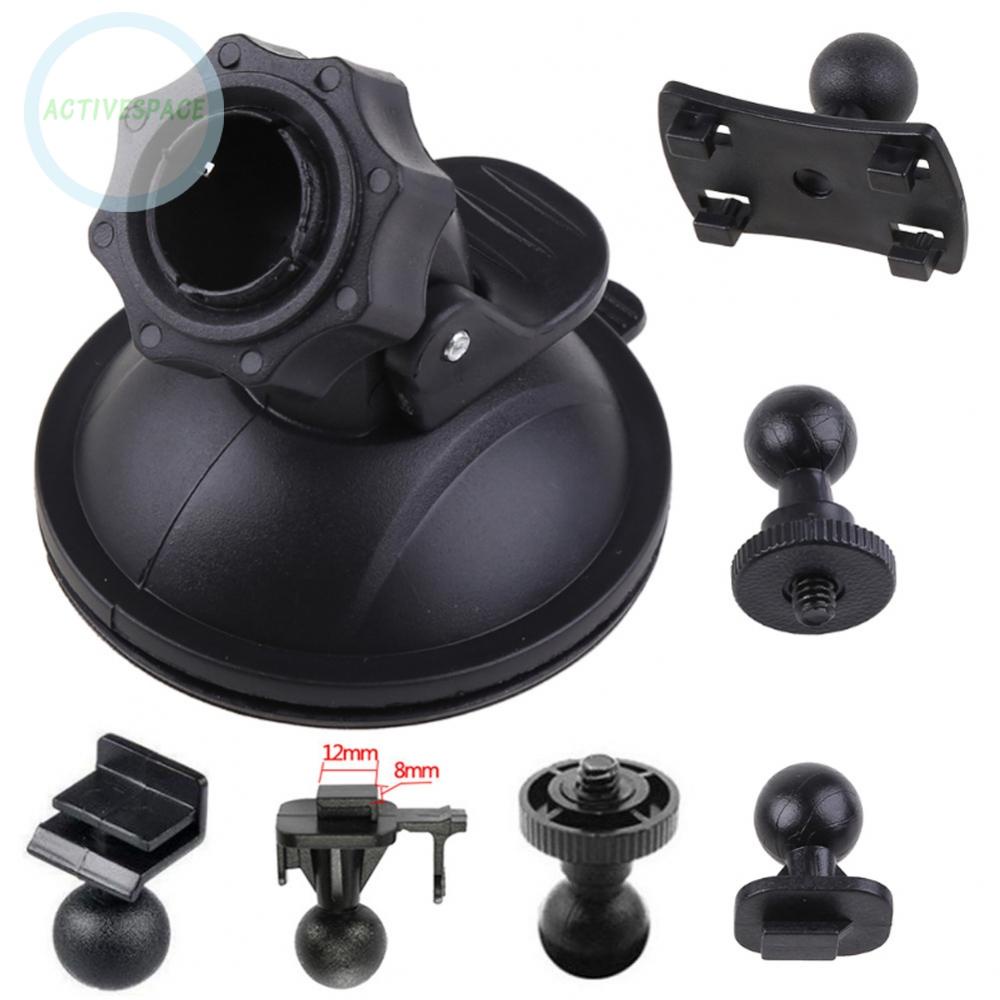 1 Set Of Driving Recorder Bracket Suction Cup With A Suction Cup Base + 6 Joints