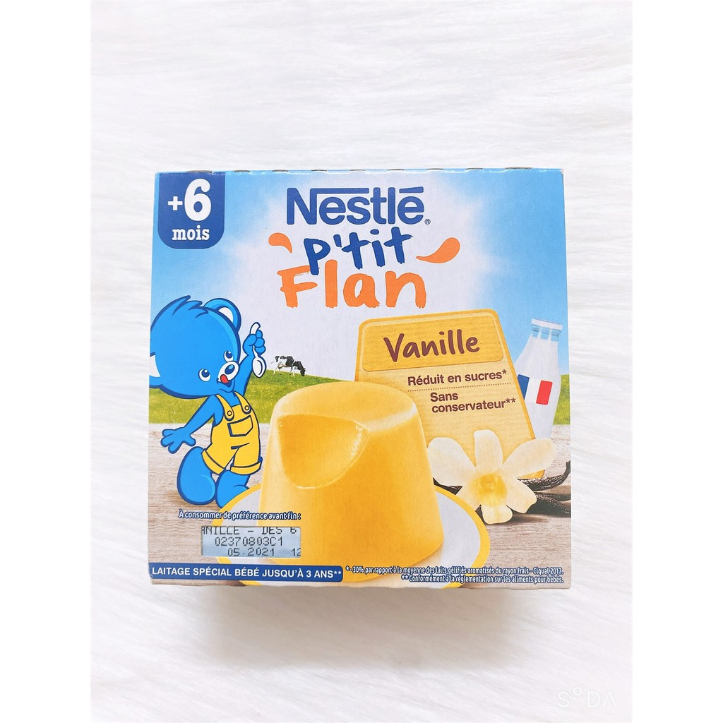 Váng sữa Nestle Pháp cho bé ăn dặm. Date 7/2024 - Sweet Baby House