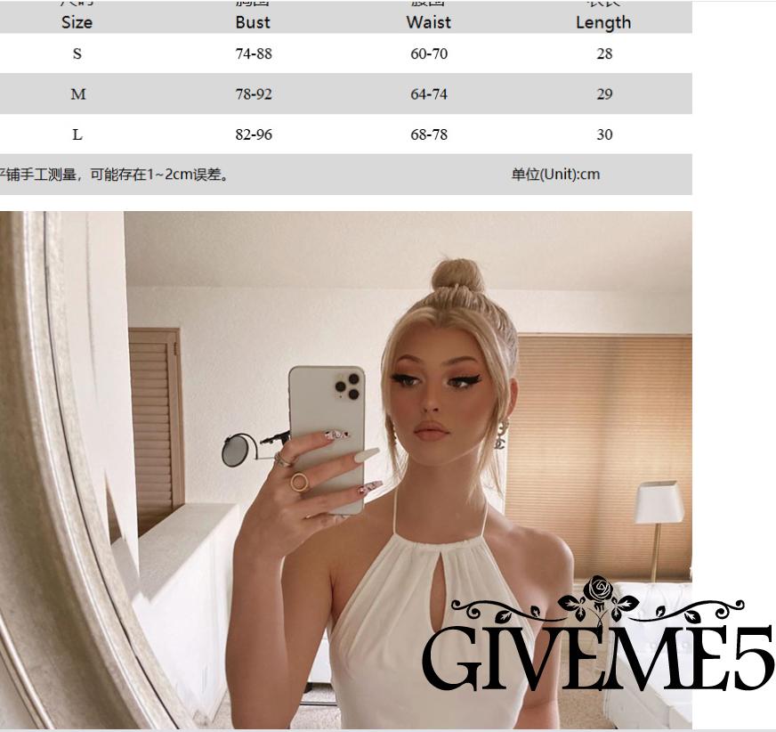 Áo hai dây dáng lửng hở lưng thiết kế gợi cảm cho nữ