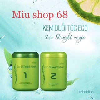 Kem duỗi ép tóc sinh thái Obsidian 1000ml