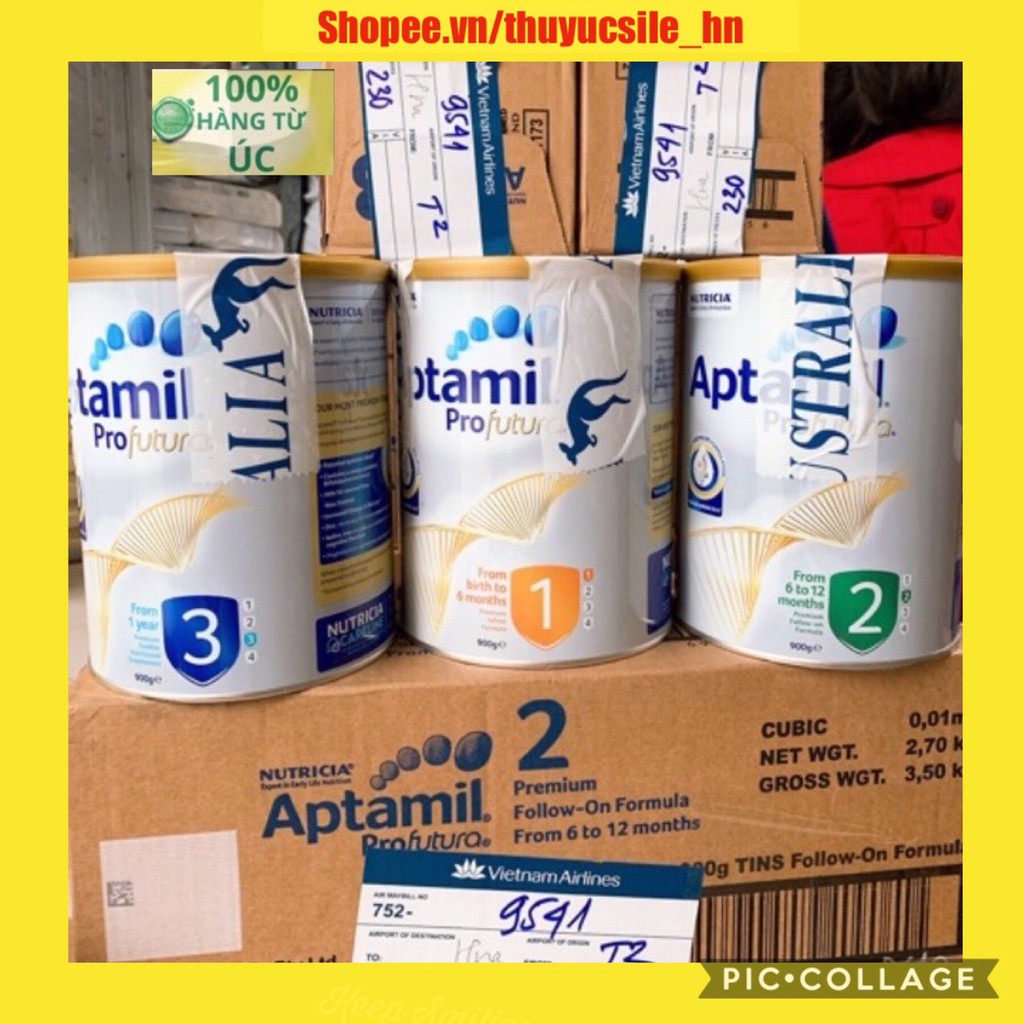 (Date 03/2022) Sữa Aptamil Profutura Úc số 3 900g cho bé từ 1-3 tuổi