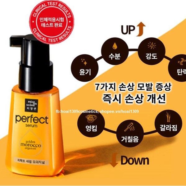 Serum dưỡng tóc Mise En Scene Perfect Repair Hair 80ml, kèm bill web