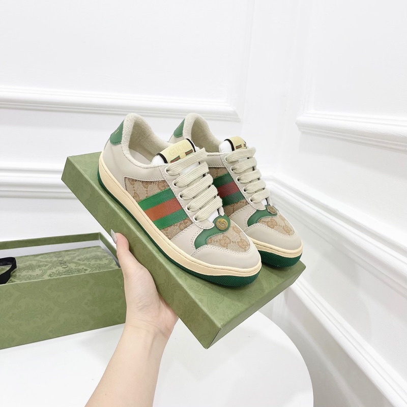 Giày thể thao gucci xanh lá