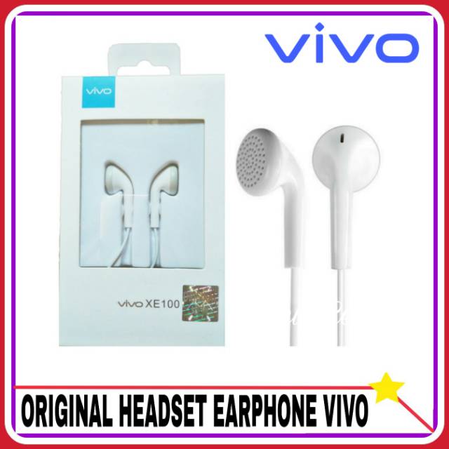 Tai Nghe Nhét Tai 100% Chính Hãng Vivo V5 / V5s / V5 Lite / Y55 / Y55s / Y66 / Y69