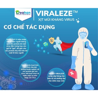 Bình xịt kháng virus Viraleze