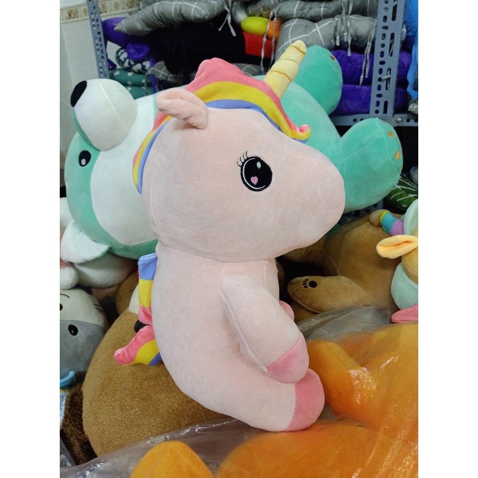 Thú bông quà tặng cho bé ngựa unicorn nhiều mẫu