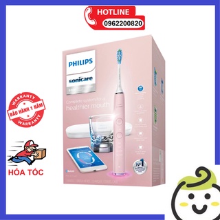 Bàn chải điện Philips Sonicare 9000, 9300 DiamondClean Smart - Bàn chải đánh răng điện thông minh kết nối Bluetooth