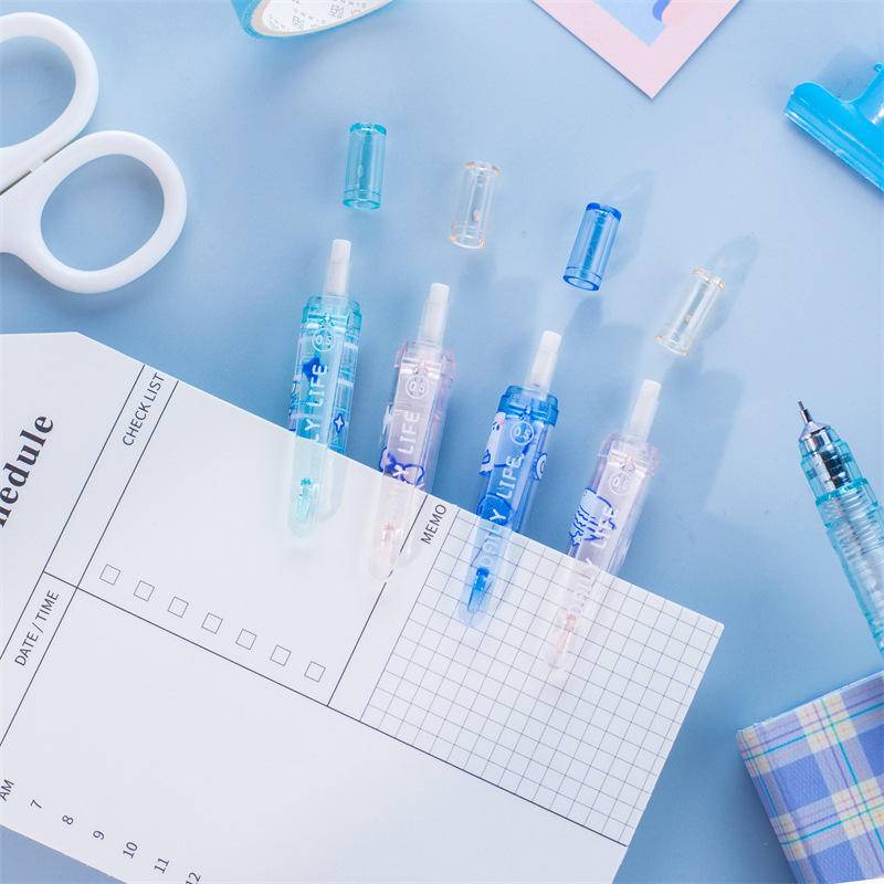 Set 6 Bút Chì Bấm Ngòi 0.5mm Hình Động Vật Hoạt Hình