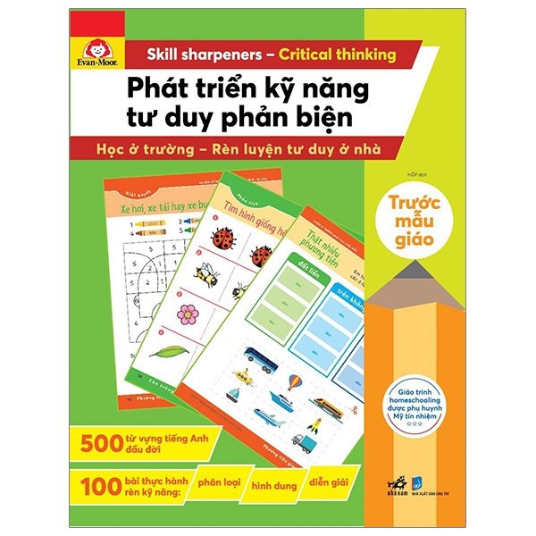 Sách - Phát Triển Kỹ Năng Tư Duy Phản Biện - Trước Mẫu Giáo