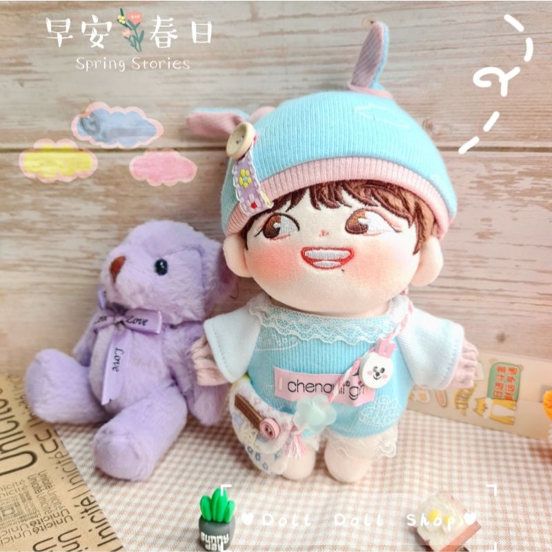 Outfit cho doll 10-15-20cm