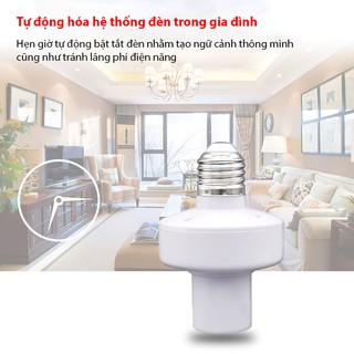 Đui đèn WiFi thông minh Tuya WL-LC01